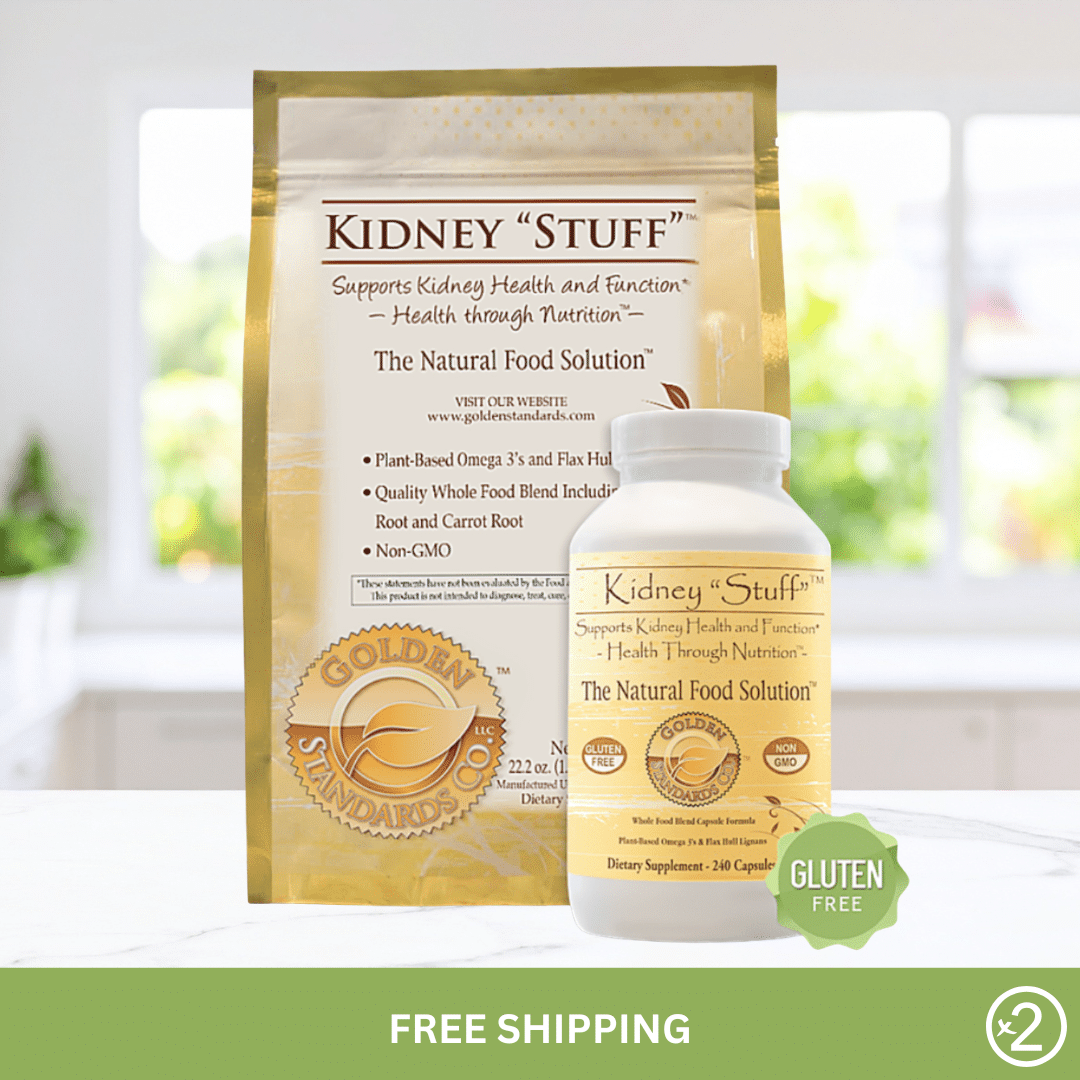 Two Month Supply of Kidney “Stuff”™ Variety Bundle (1 Granular + 1 Capsules)