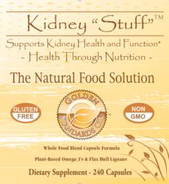 Kidney "Stuff" Capsules, Front Label