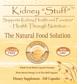 Kidney "Stuff" Capsules, Front Label