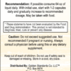 Kidney "Stuff" Capsules Nutritional Label 2